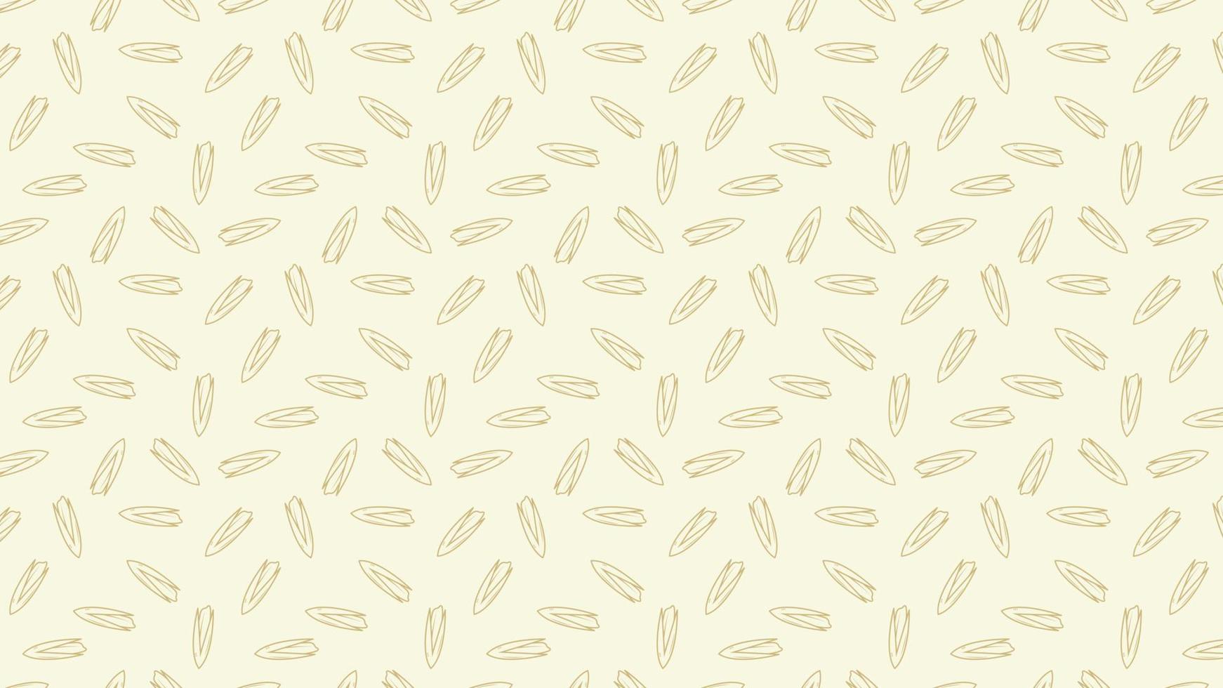 Rice pattern wallpaper. rice vector. free space for text. copy space. paddy pattern. vector