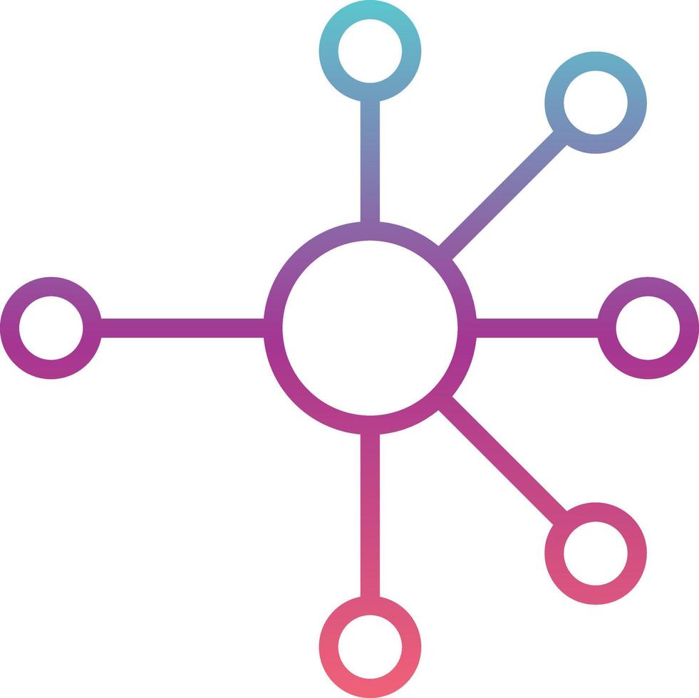 Molecules Vector Icon