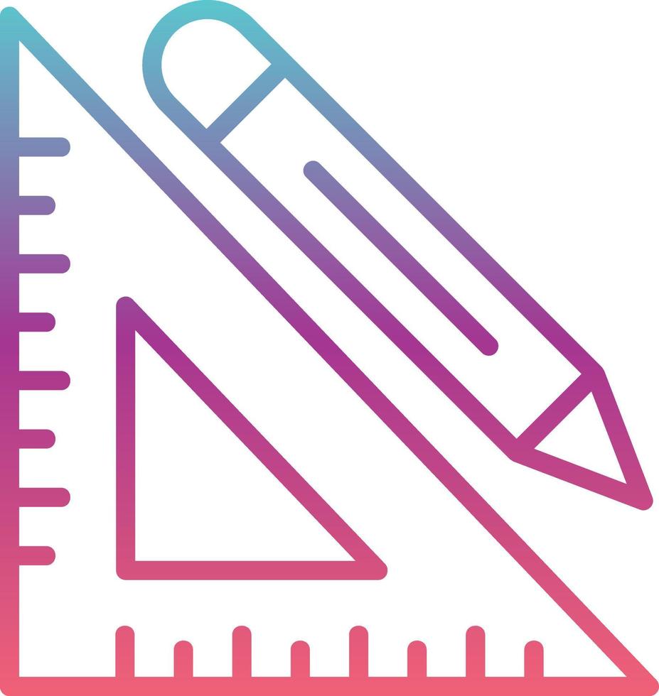Set Square Vector Icon