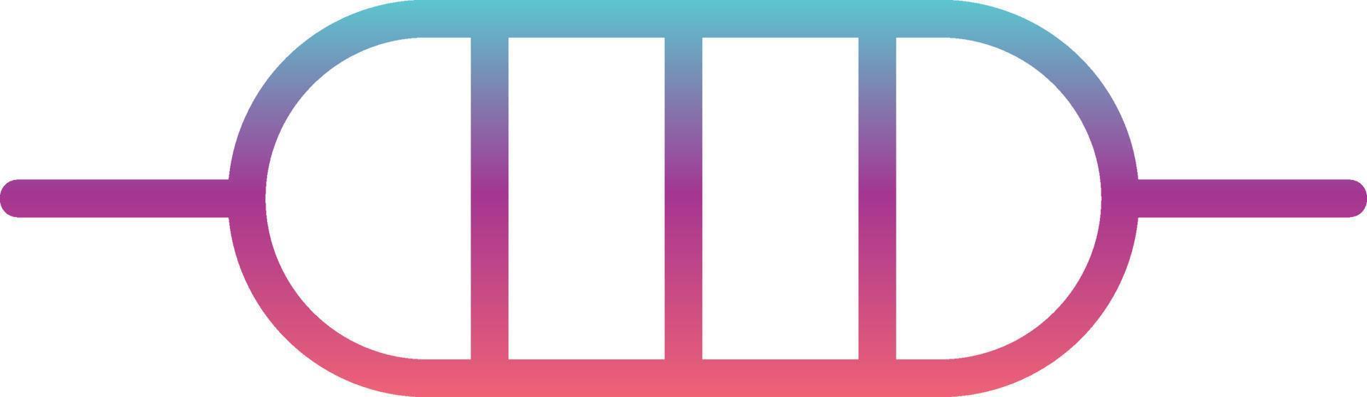 Resistor Vector Icon
