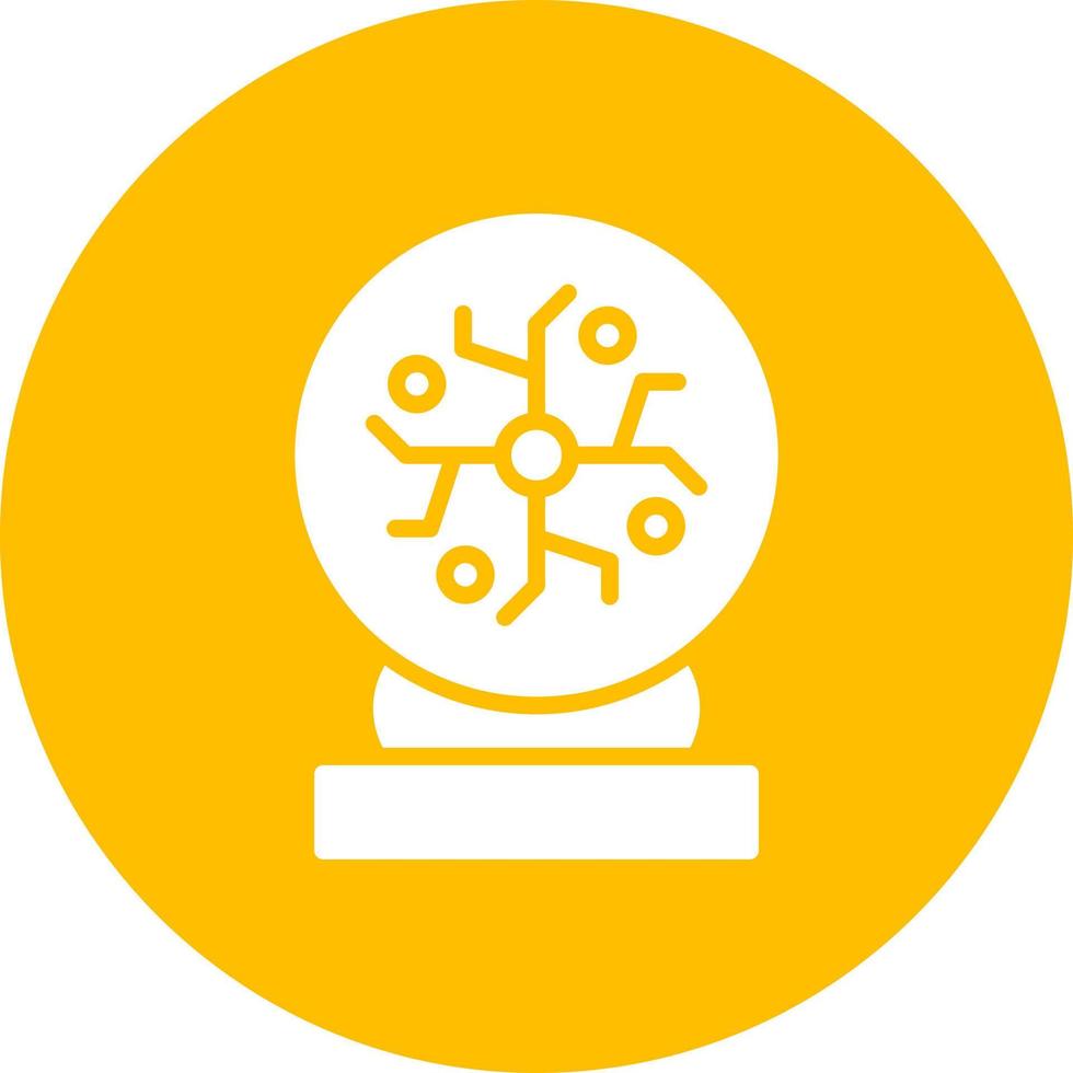 Plasma Ball Vector Icon