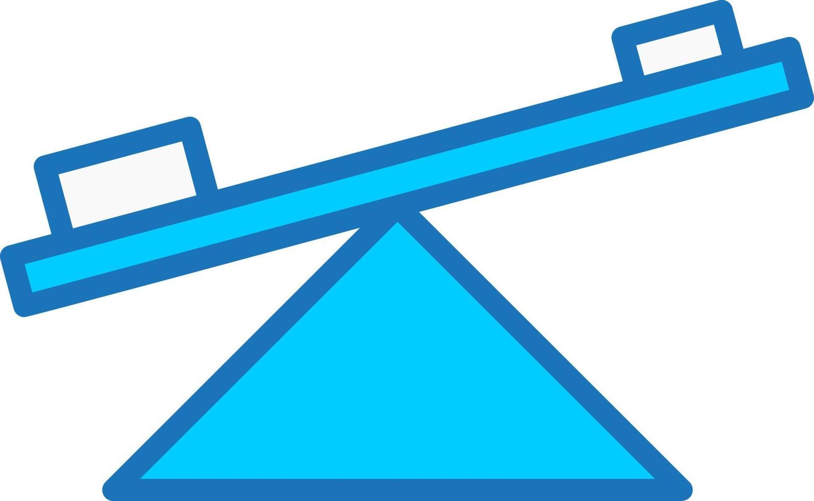 Seesaw Vector Icon