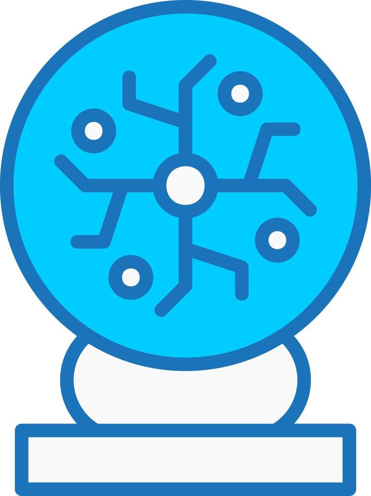Plasma Ball Vector Icon
