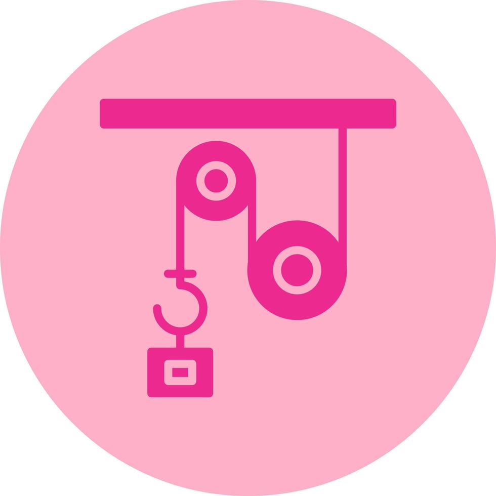 Pulley Vector Icon