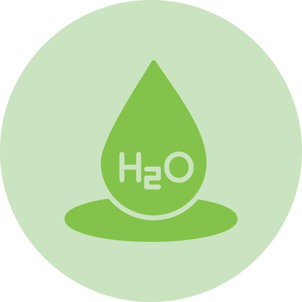 H2o Vector Icon