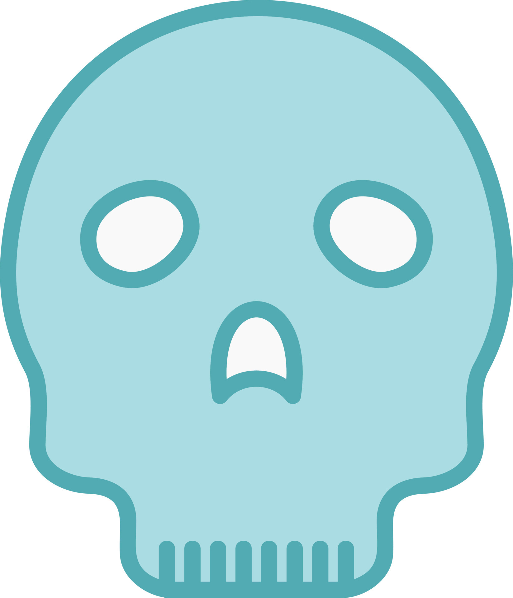 Skull Vector Icon 16808092 Vector Art at Vecteezy