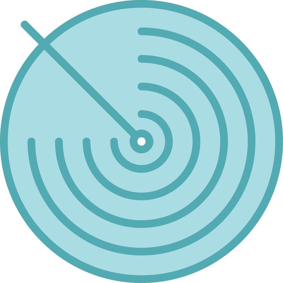 Radar Vector Icon