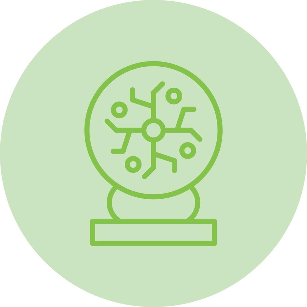 Plasma Ball Vector Icon