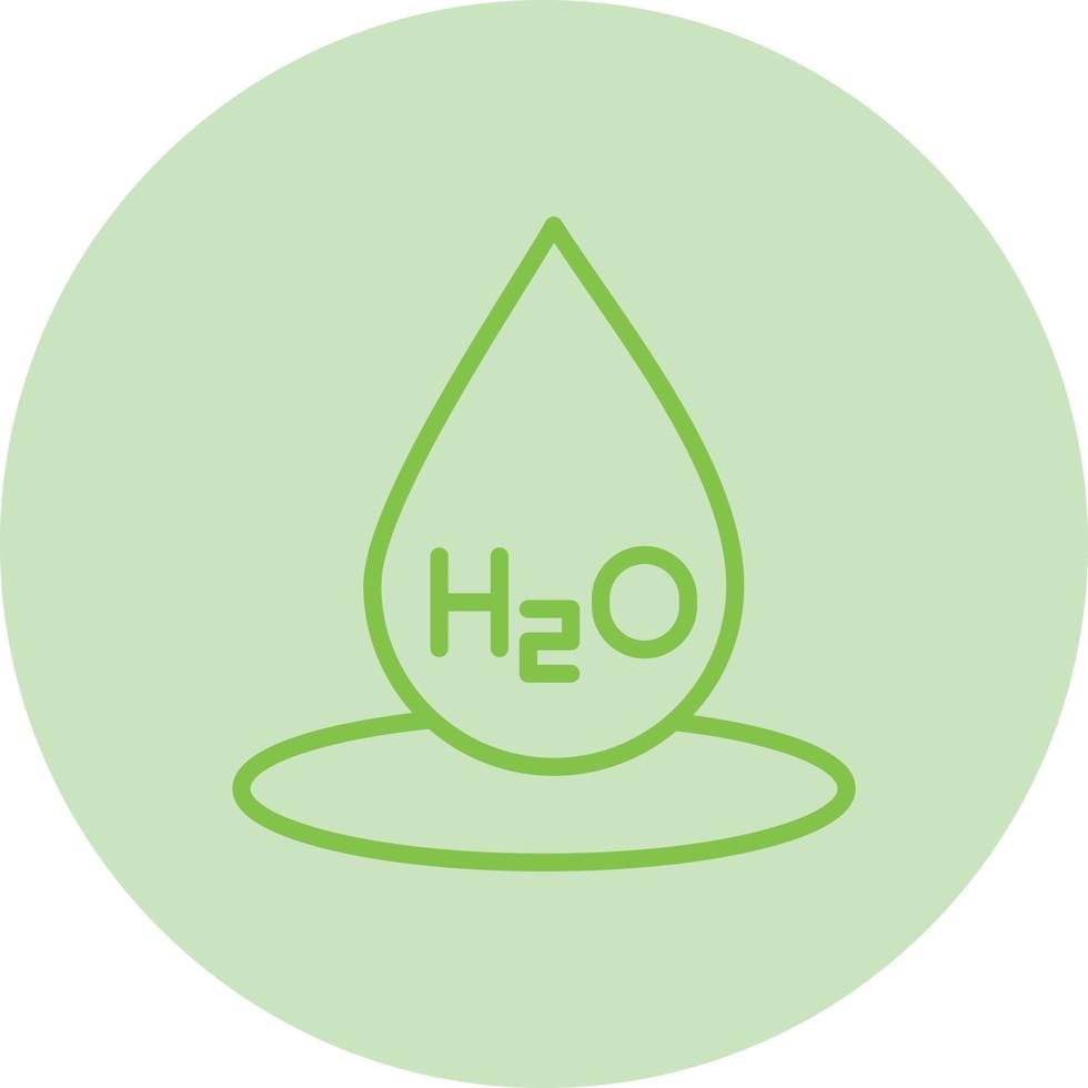 H2o Vector Icon