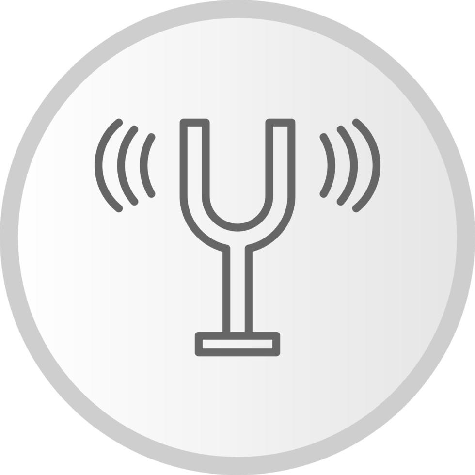 Sound Fork Vector Icon