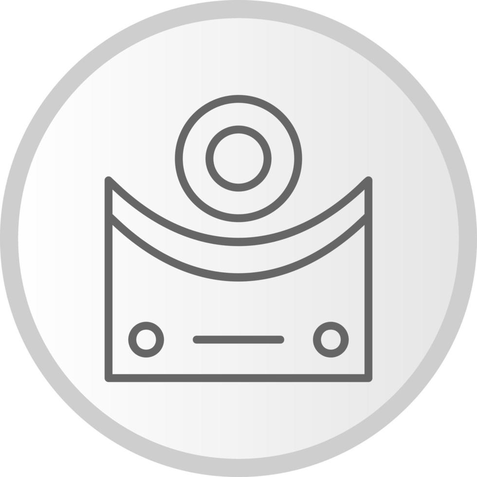 Concave Vector Icon