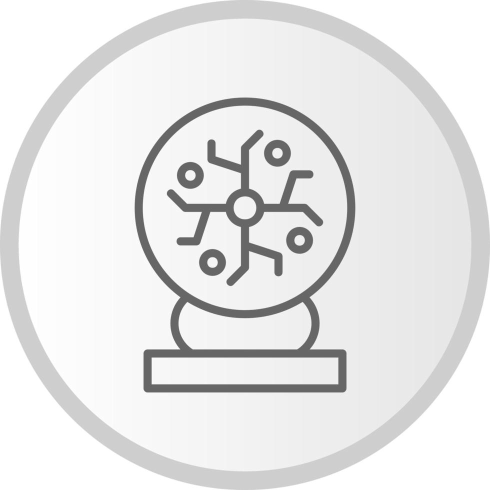 Plasma Ball Vector Icon
