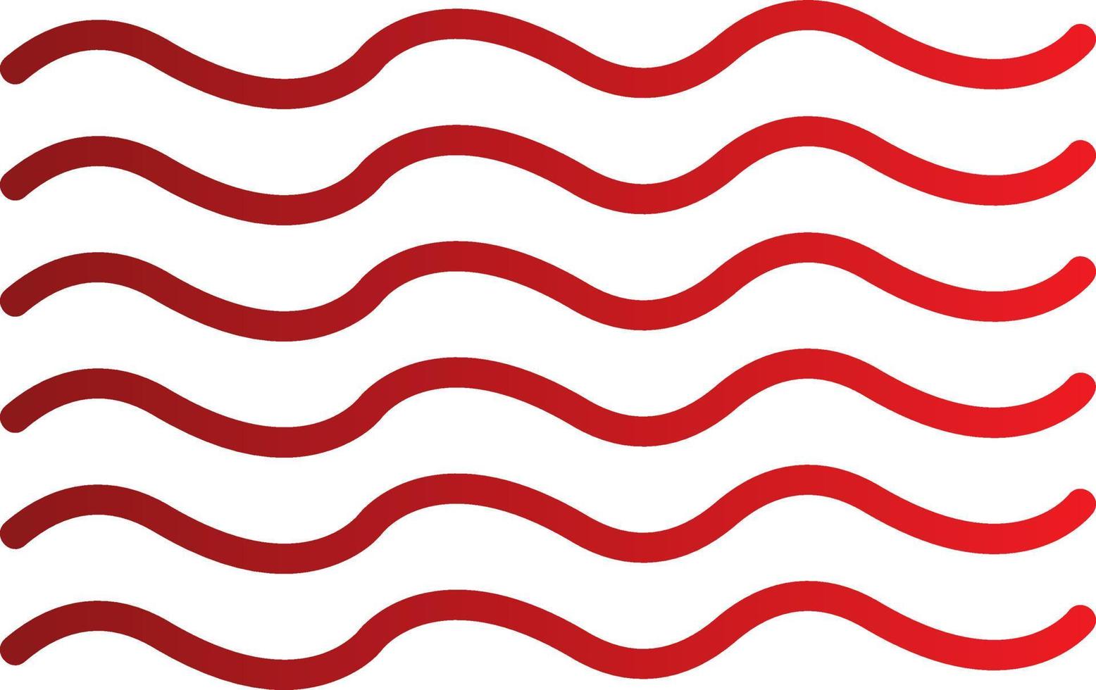 Waves Vector Icon