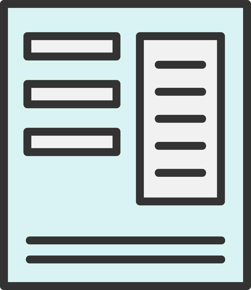 Layout Vector Icon