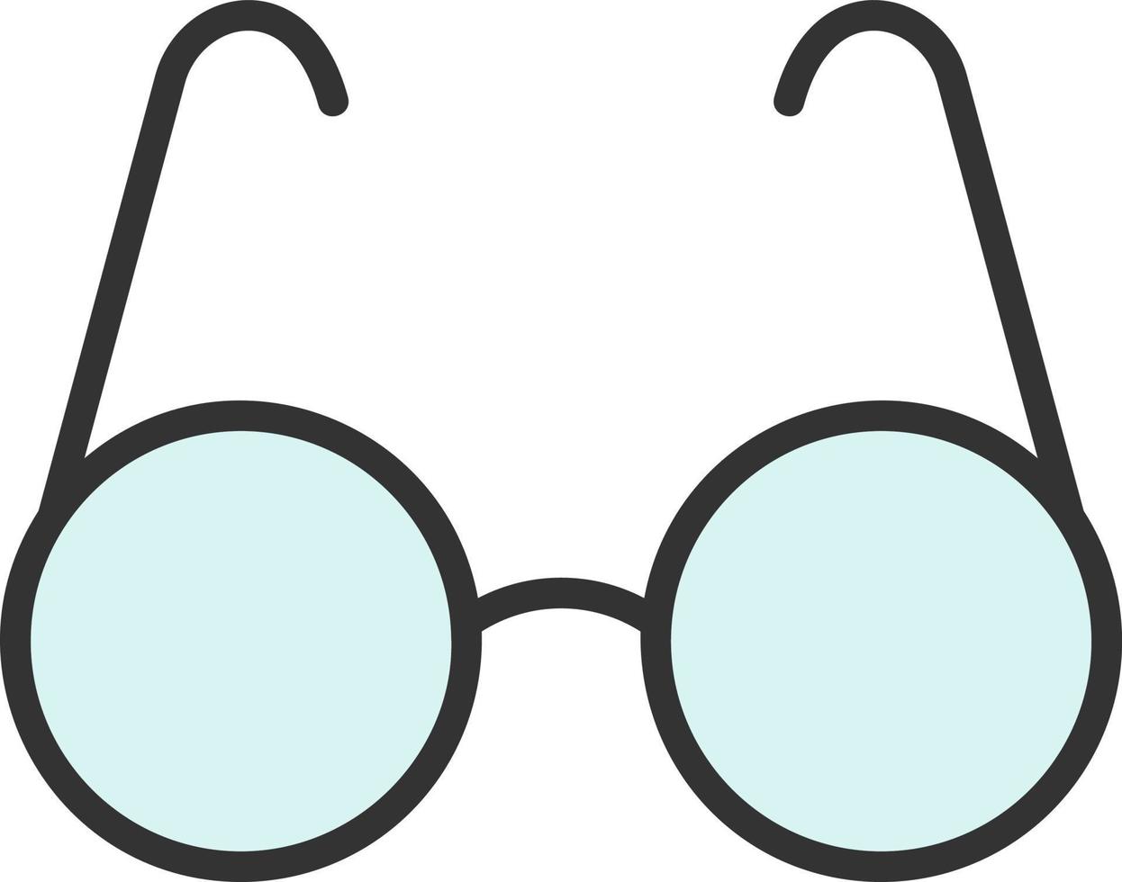 Eyeglasses Vector Icon