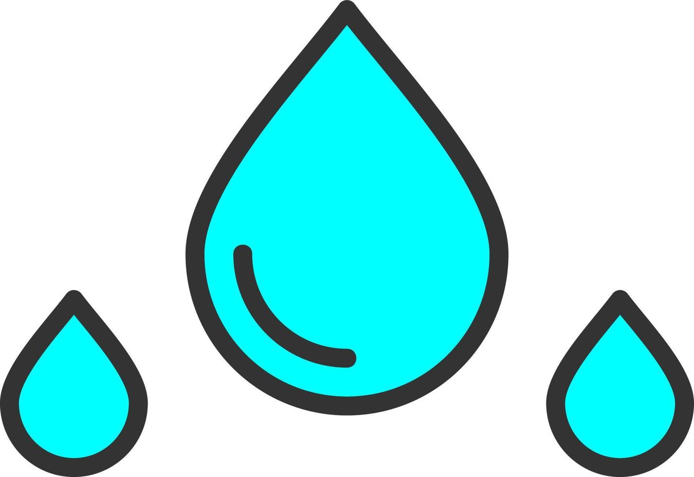 Drops Vector Icon