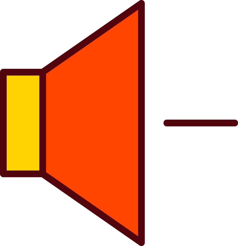 Volume Down Vector Icon