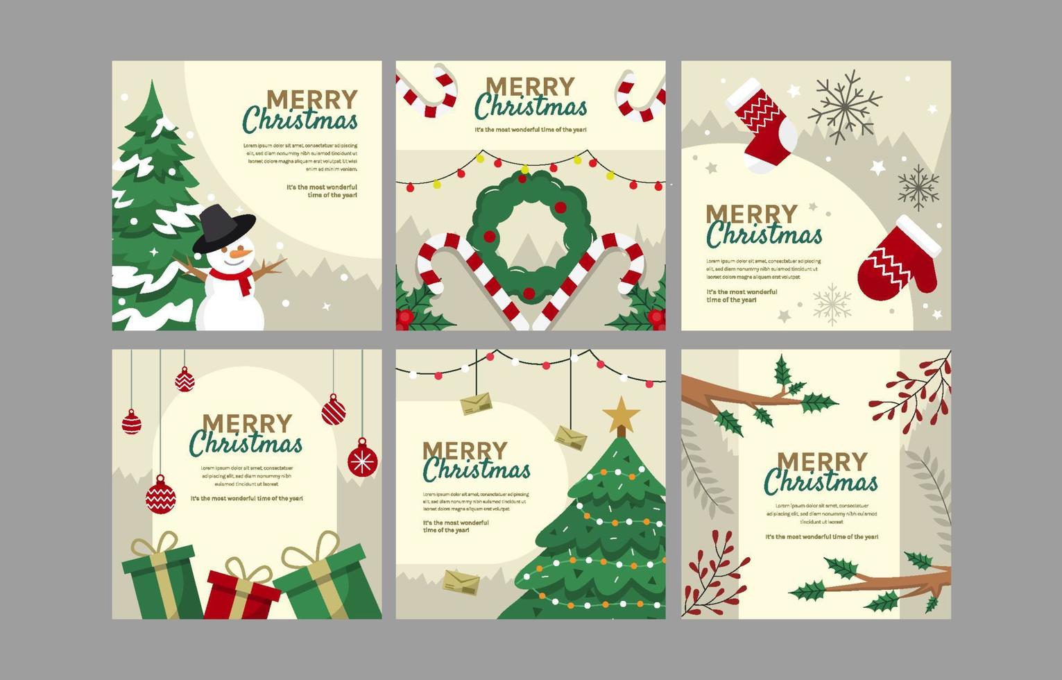 Christmas Tree With Lamp Decoration vector