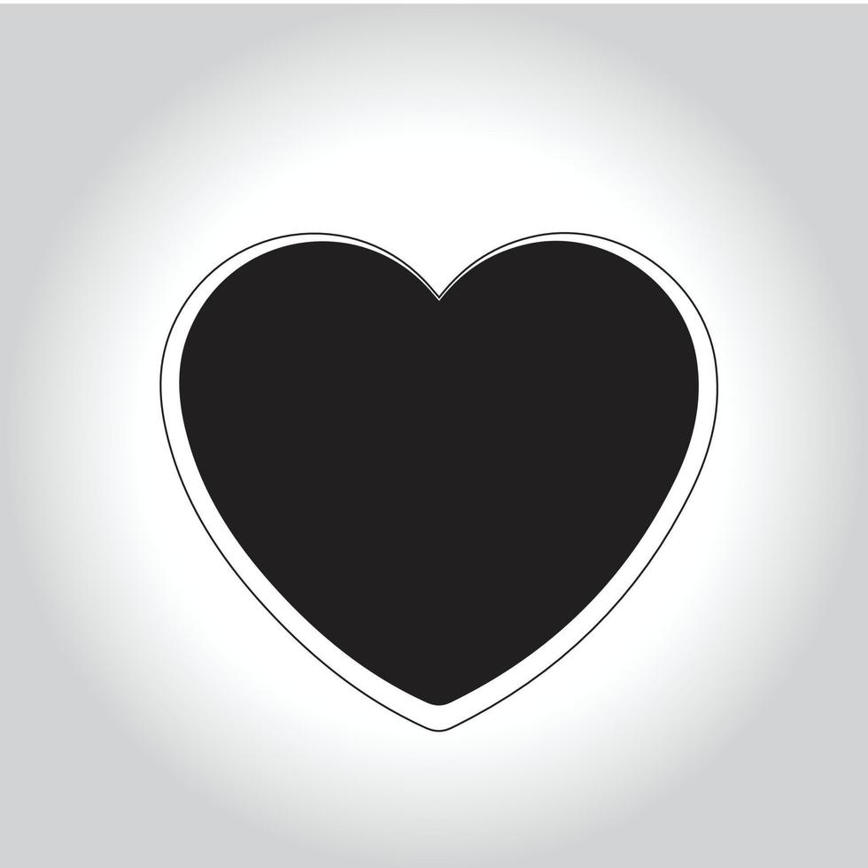 Collection of heart illustrations, love vector