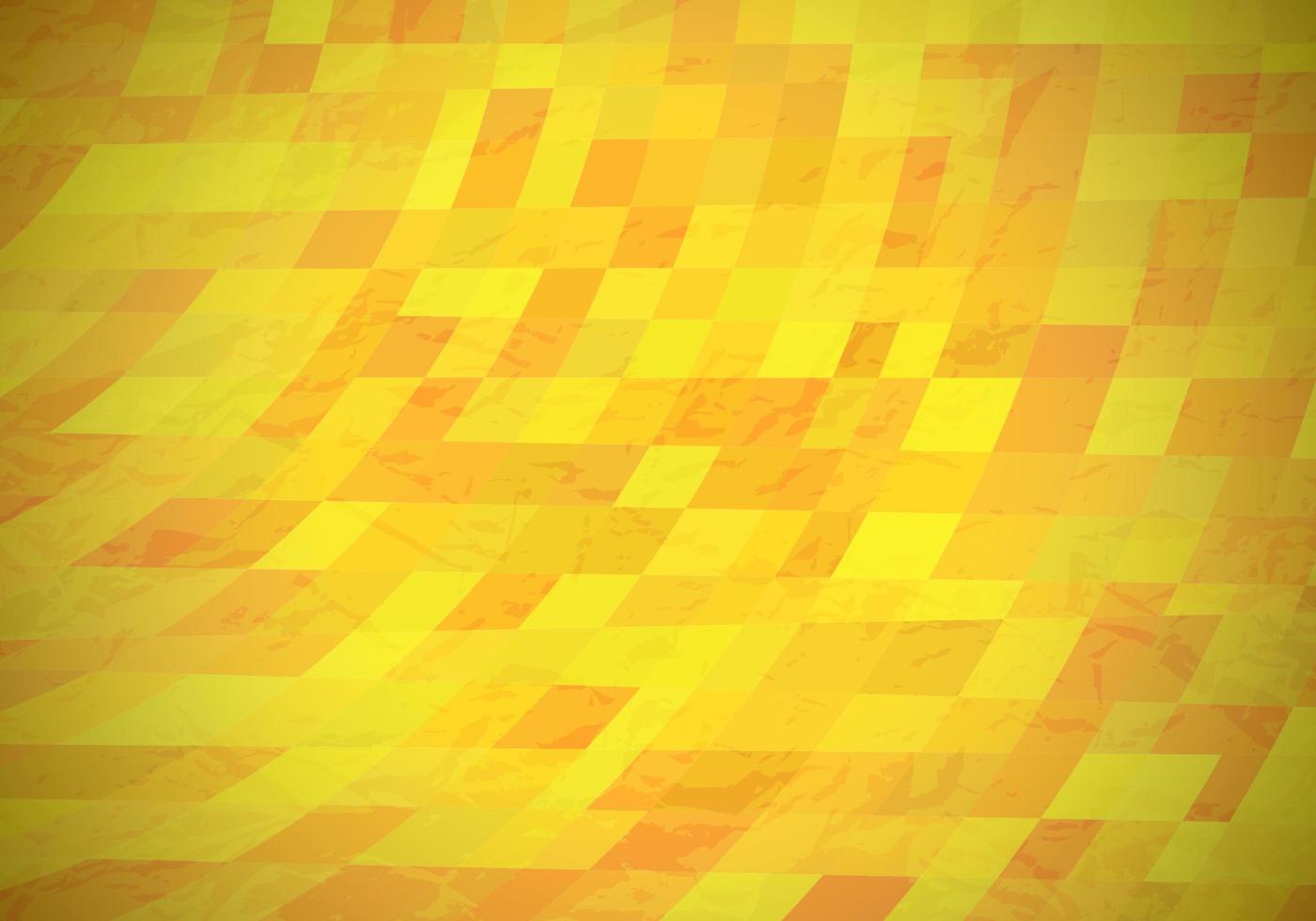 Abstract textured background with yellow colorful rectangles. Beautiful futuristic dynamic geometric pattern design. Vector illustration
