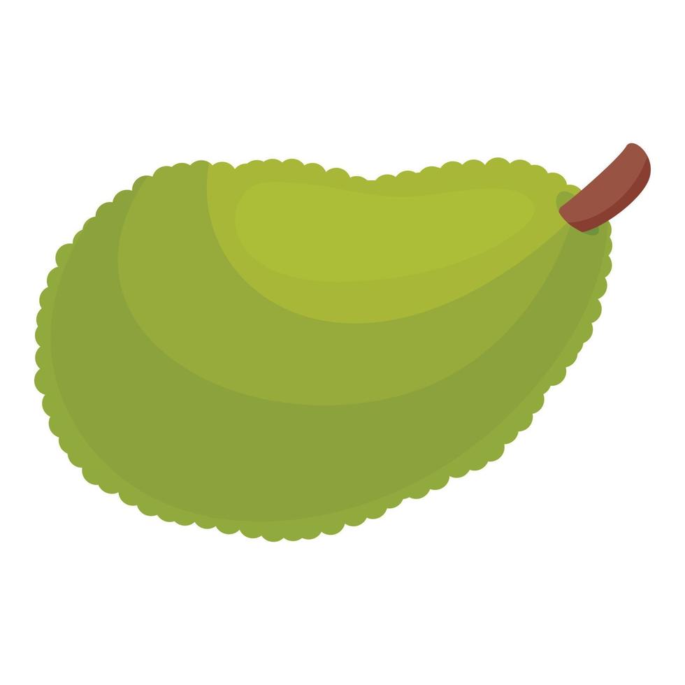 vector de dibujos animados de icono de jackfruit de naturaleza. comida madura