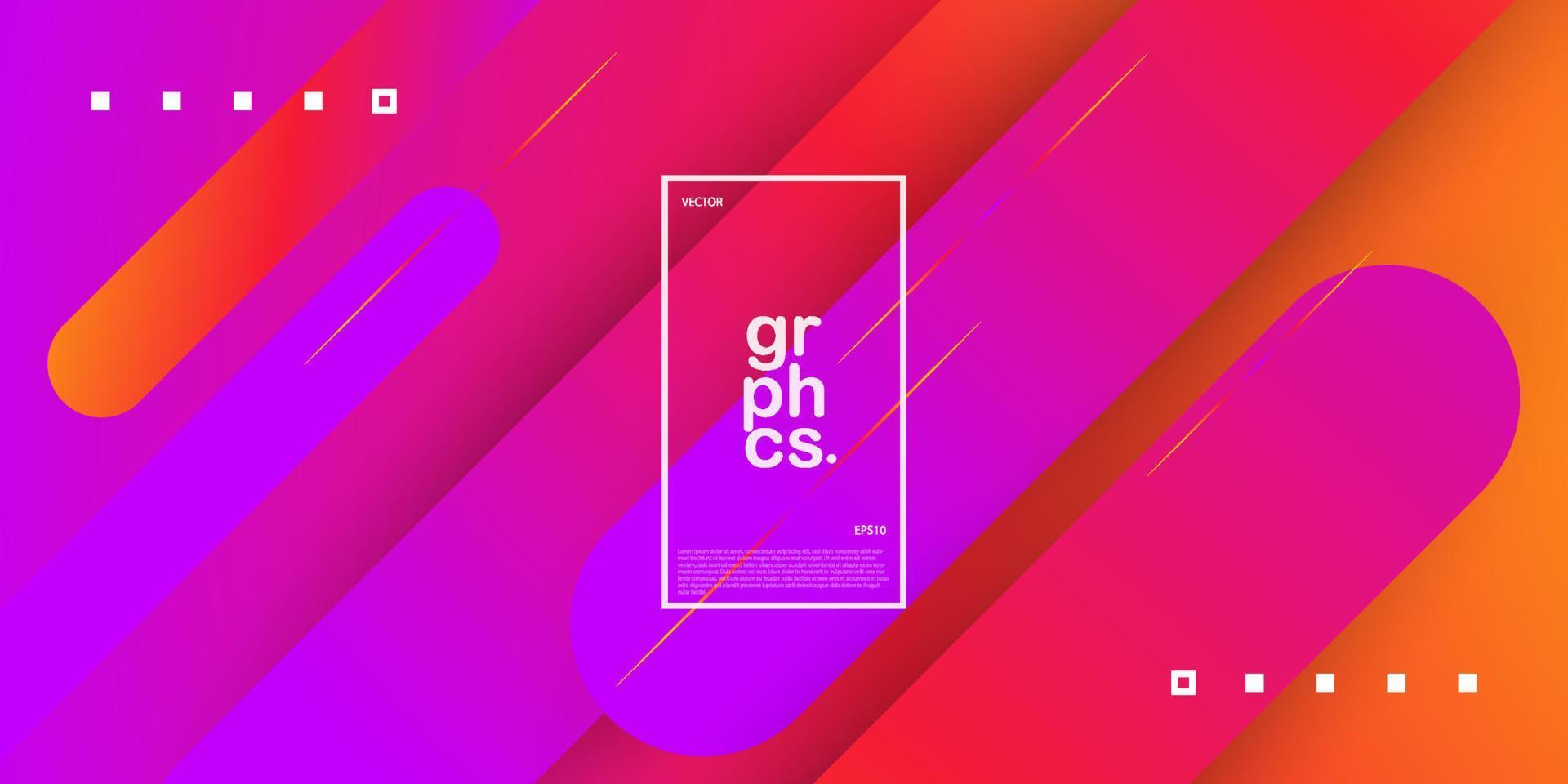 Modern dynamic background abstract. Gradient orange pink to purple. You can use this background for your content like as video, promotion, blogging, social media, website etc. Eps10 vector