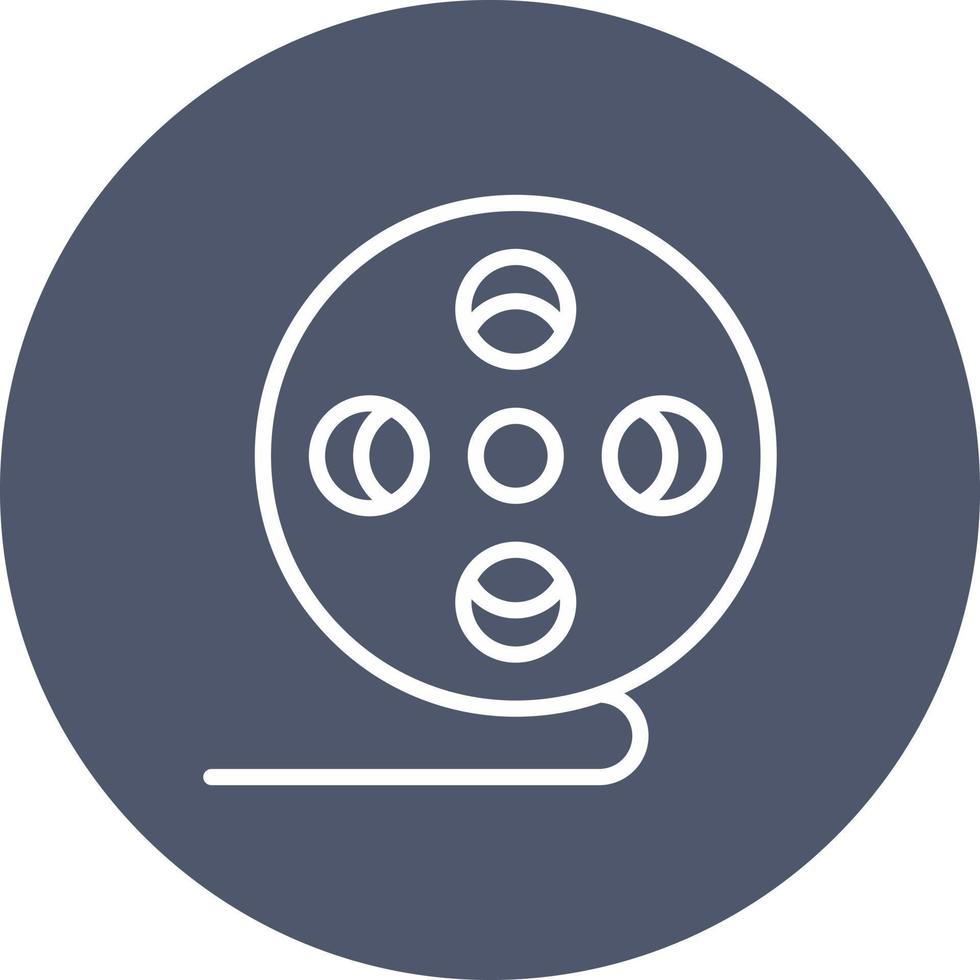 Film Reel Vector Icon