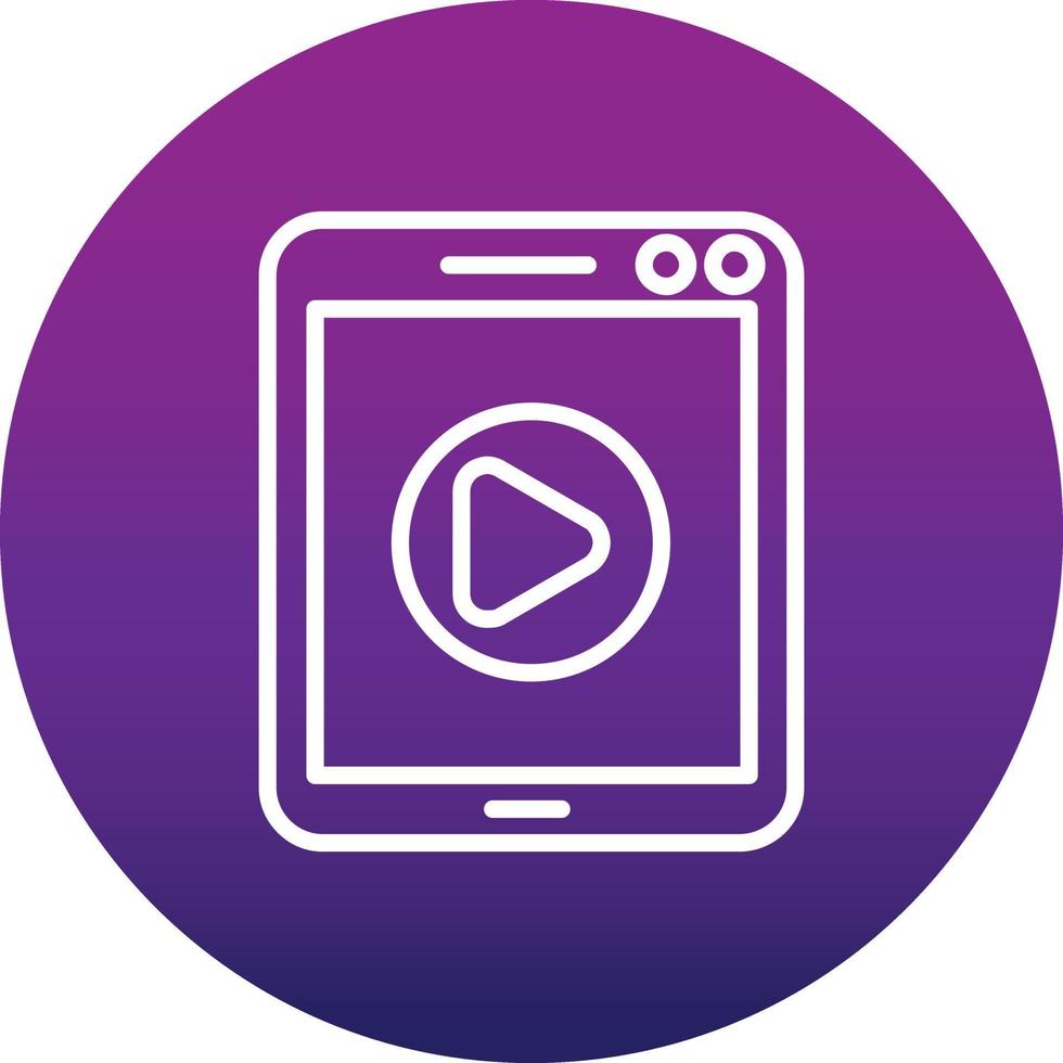 Tablet Vector Icon
