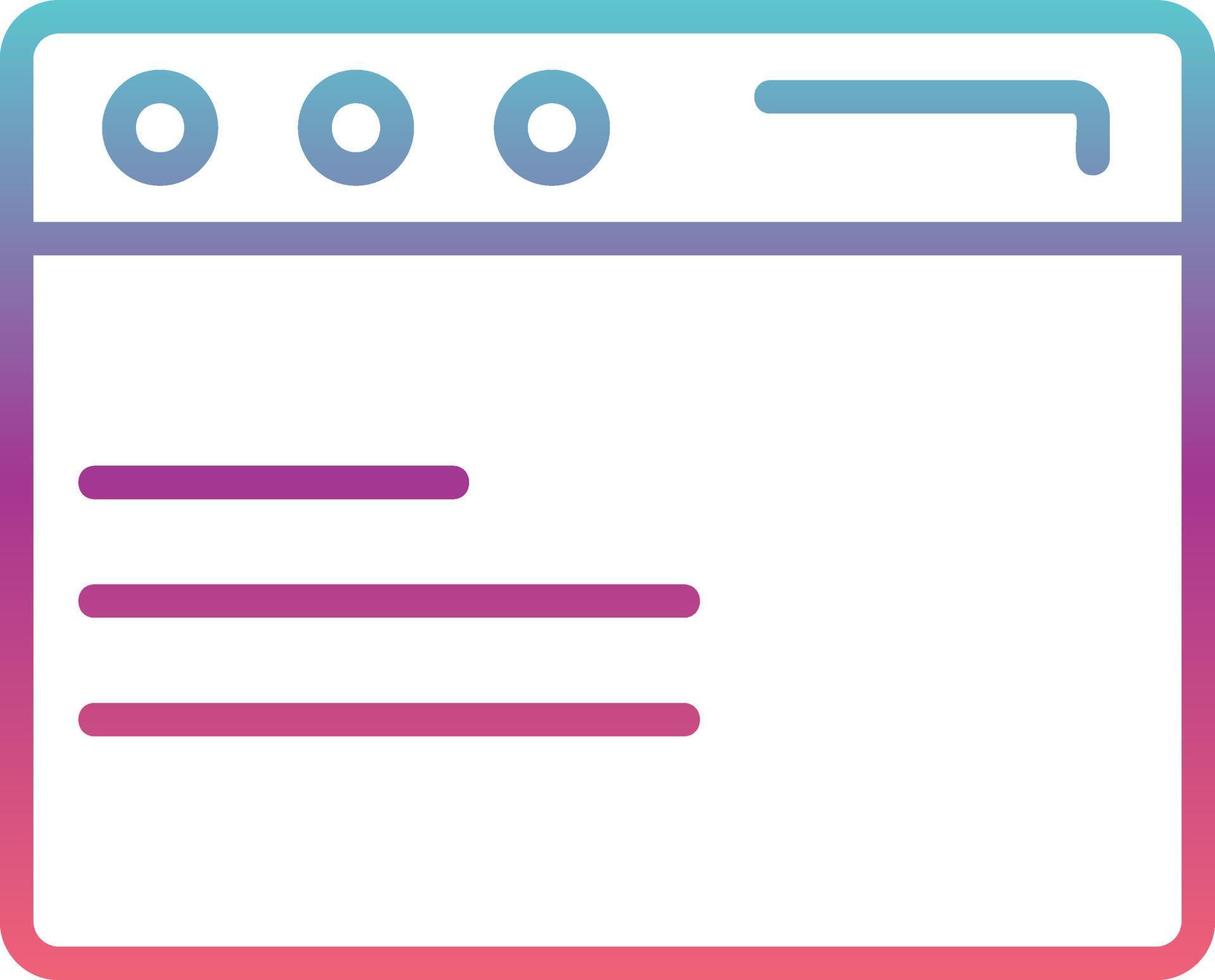 Browser Vector Icon