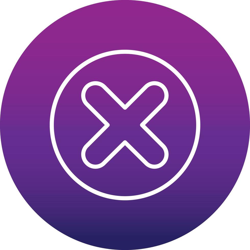 Multiplication Vector Icon