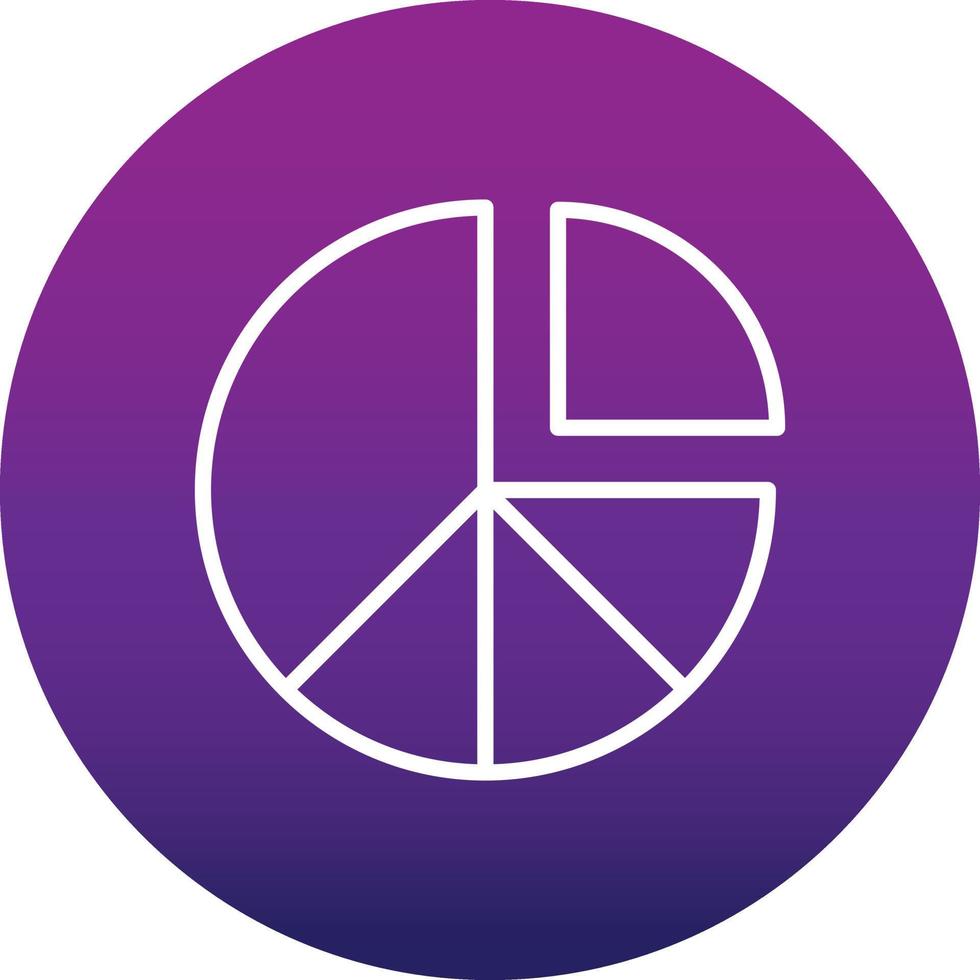 Pie Chart Vector Icon