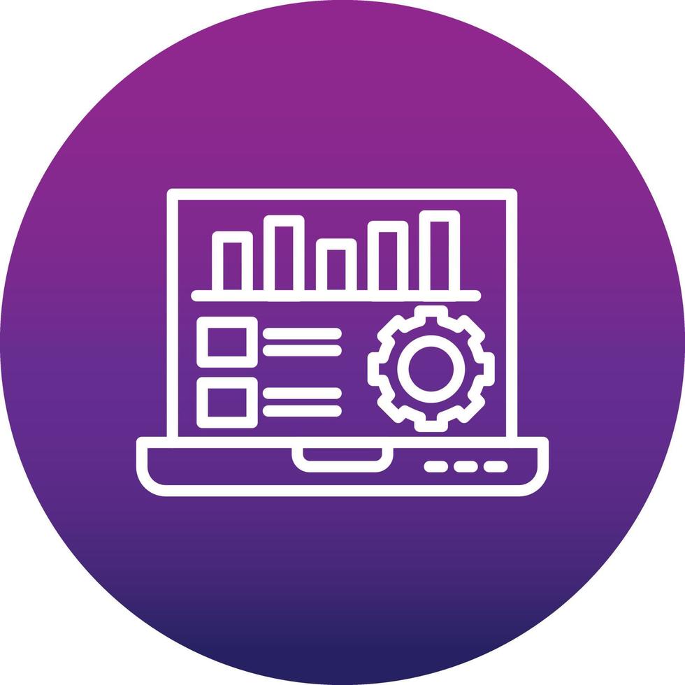 Data Driven Vector Icon