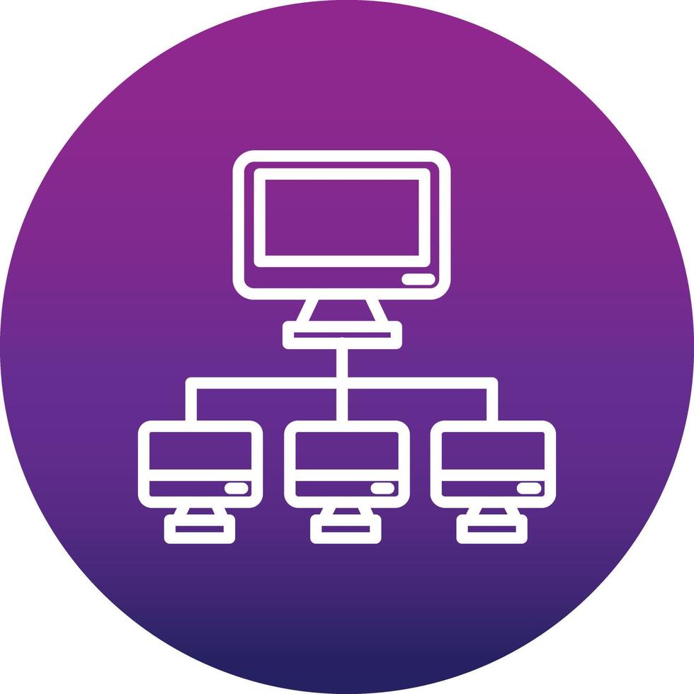 Computer Networking Vector Icon 16811458 Vector Art at Vecteezy