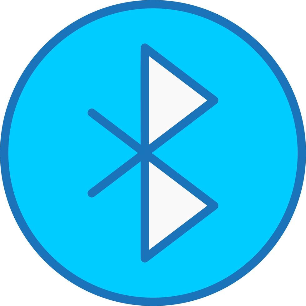 icono de vector de bluetooth