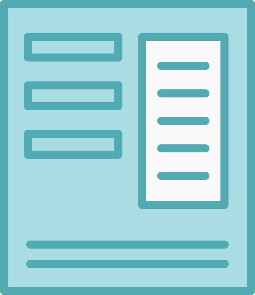 Layout Vector Icon
