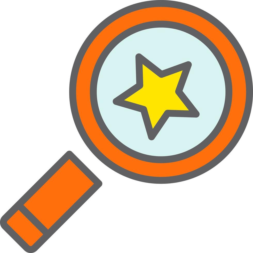 Starred Vector Icon