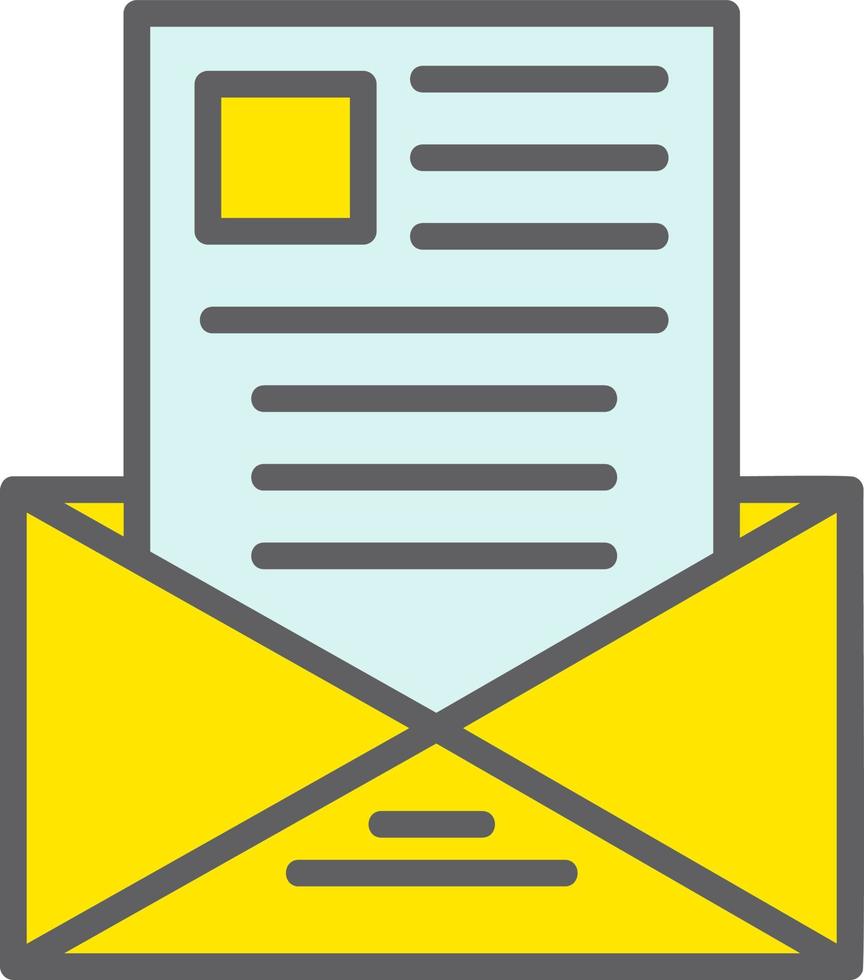 Newsletter Vector Icon