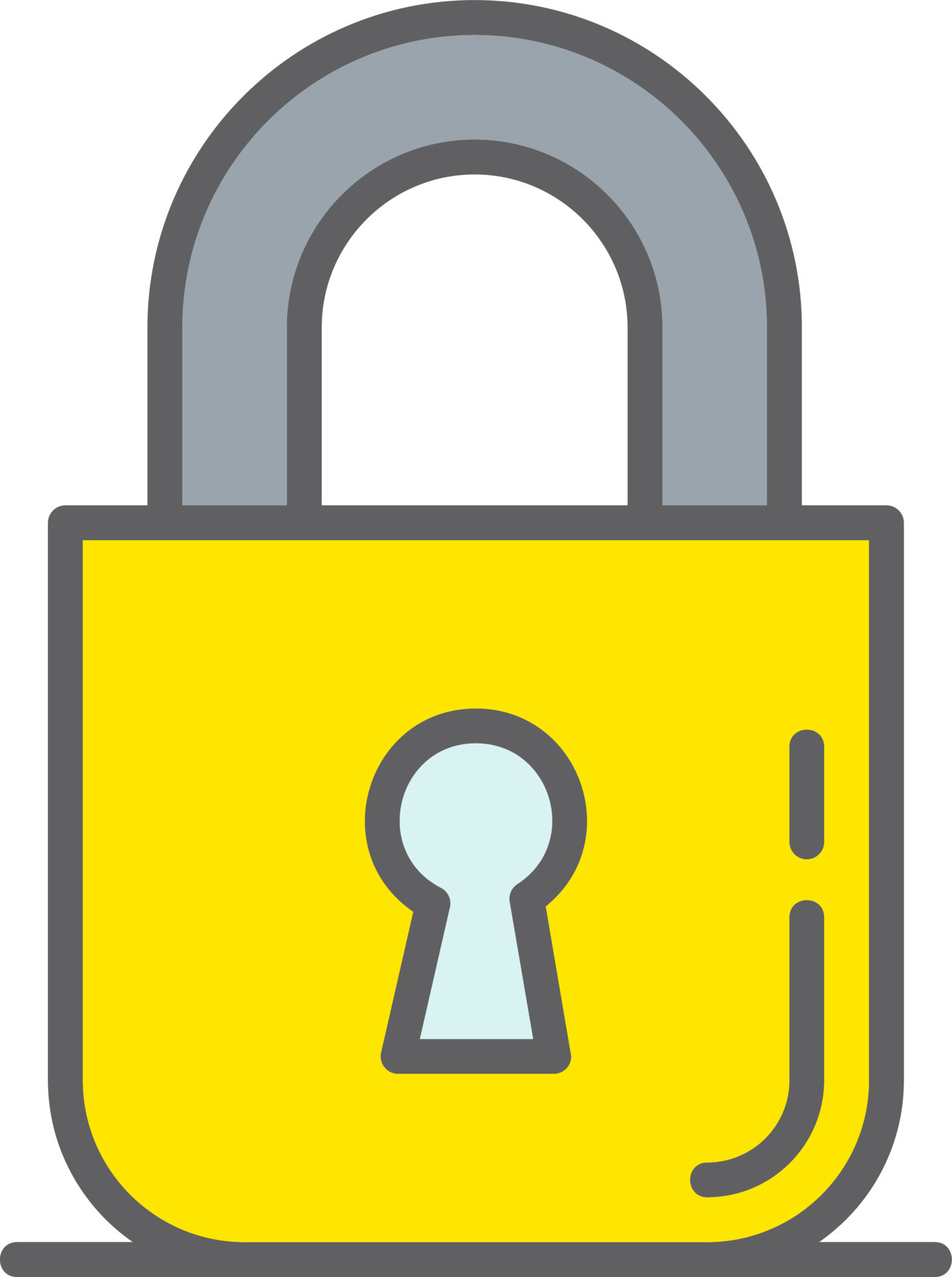Lock Vector Icon 16812513 Vector Art at Vecteezy