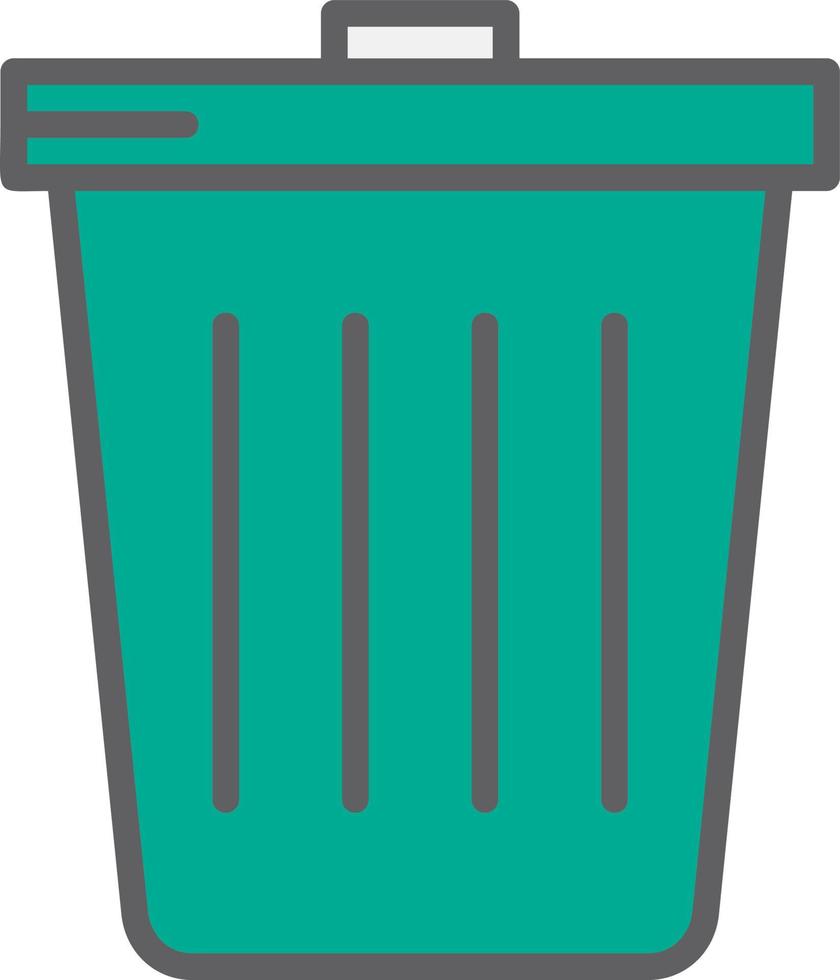 Trash Vector Icon