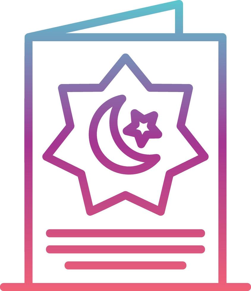 Greeting Card Vector Icon
