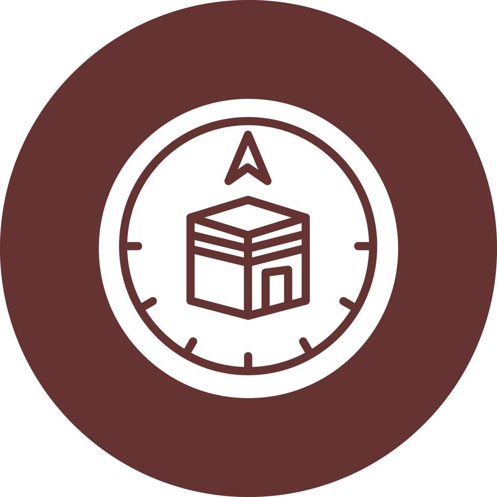 Qibla Vector Icon