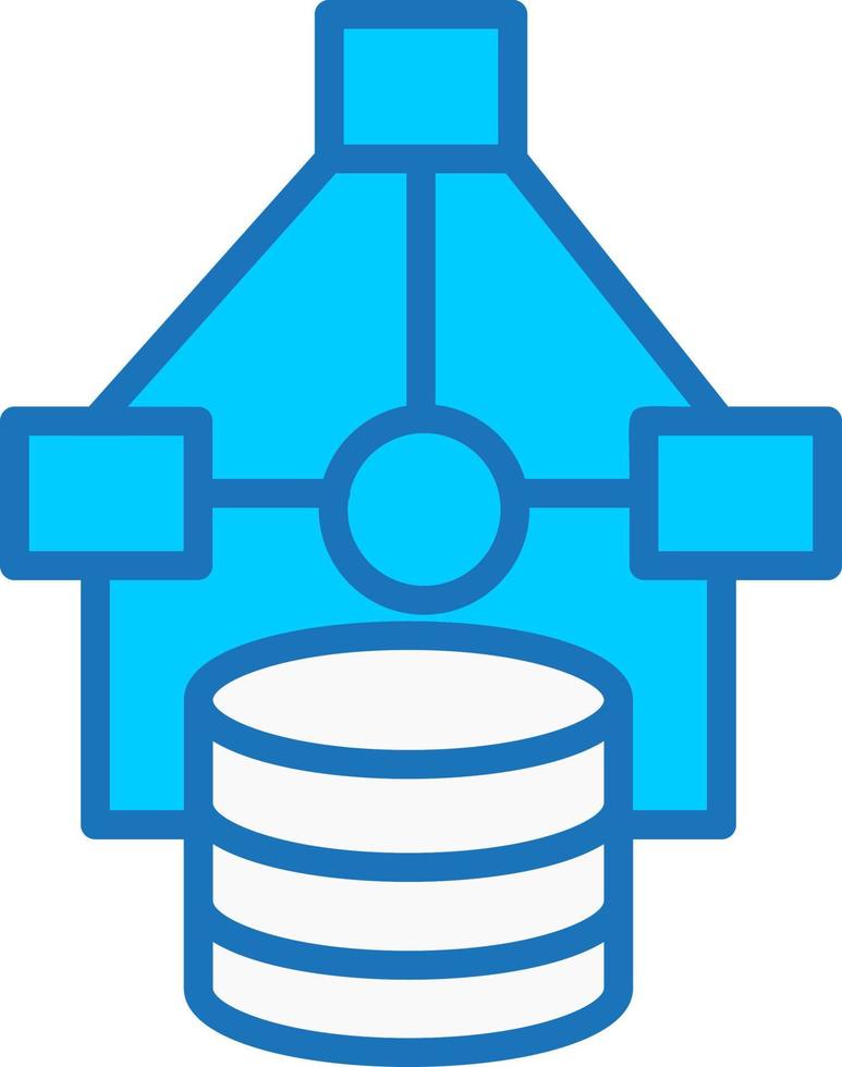 Data Modelling Vector Icon