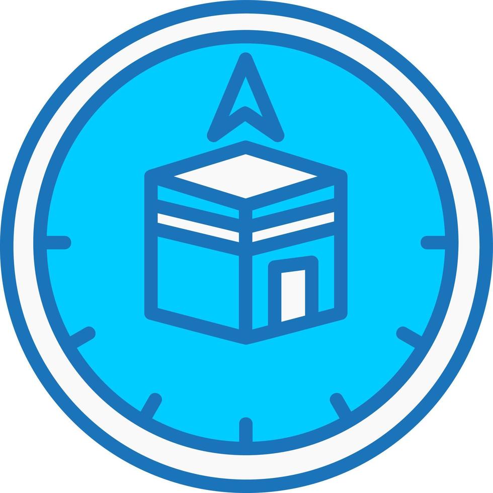 Qibla Vector Icon