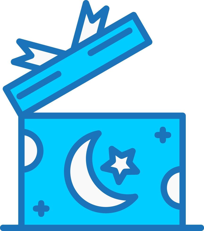 Open Gift Box Vector Icon