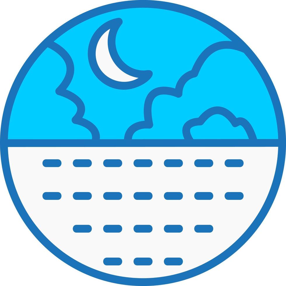 Crescent Vector Icon