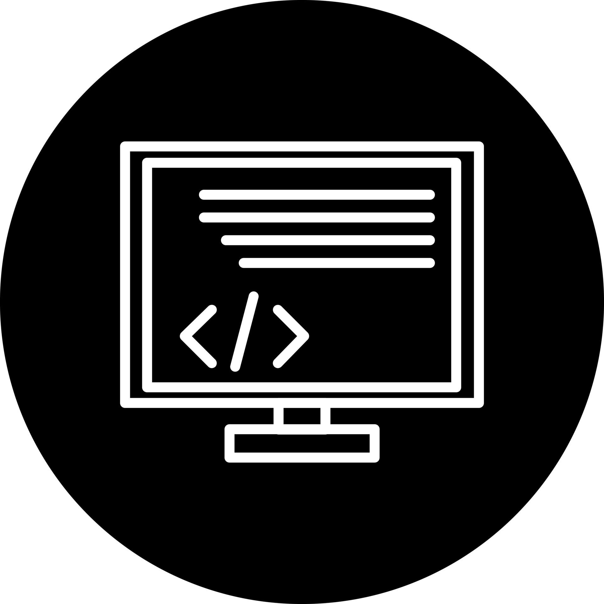 icono de vector de programación 16813581 Vector en Vecteezy