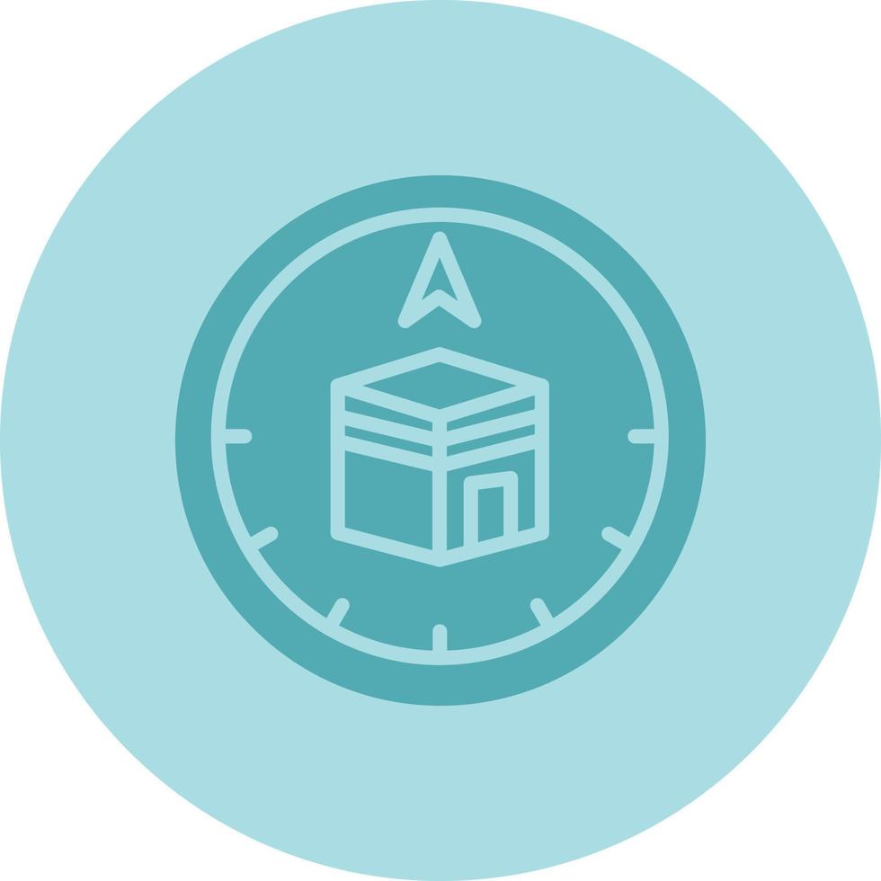 Qibla Vector Icon