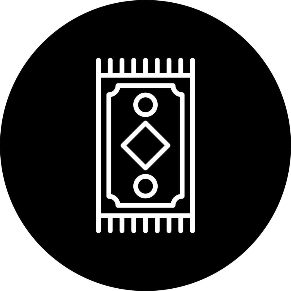 Prayer Rug Vector Icon