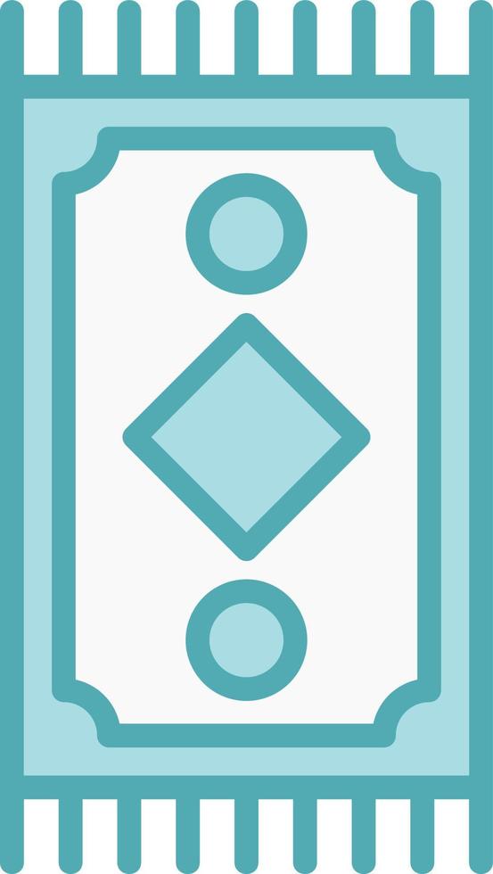 Prayer Rug Vector Icon