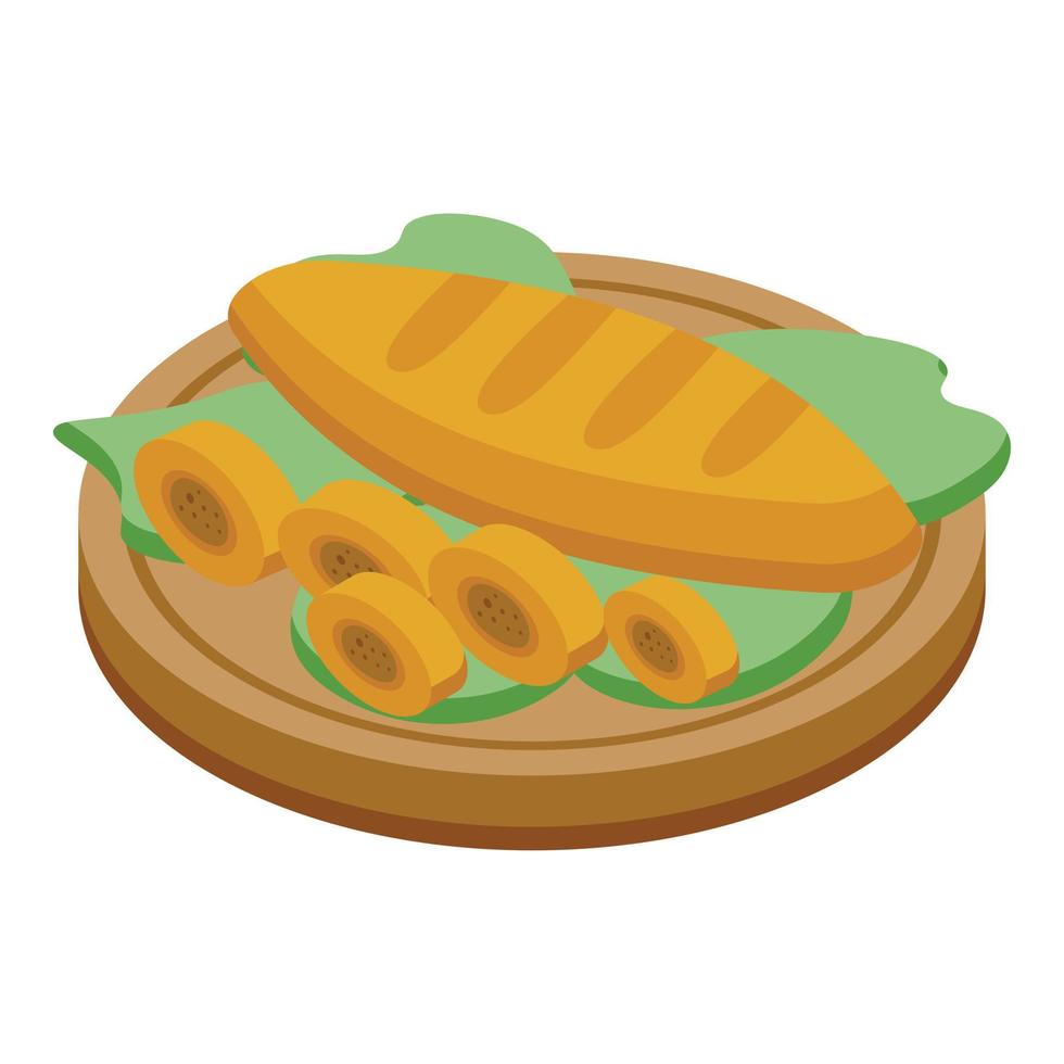 Chile food icon isometric vector. Country culture vector